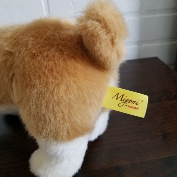 Miyoni by AURORA Corgi Dog 10.5" Plush Stuffed Animal - Picture 4 of 10
